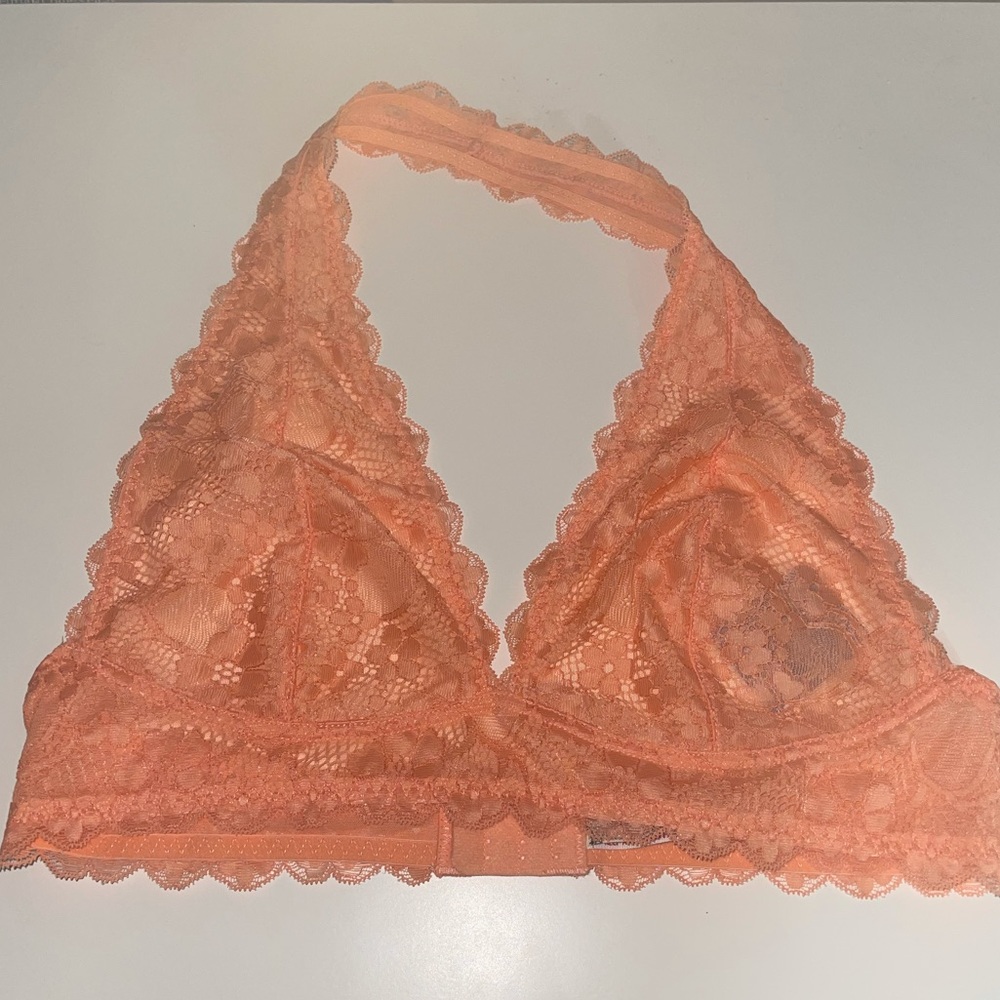 NWT Free People Intimately Galloon Halter Bralette